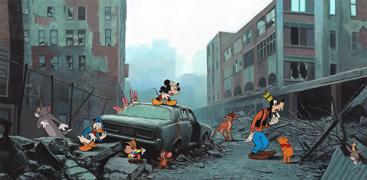 A Whole New World • Josh Keyes – Brassworks Gallery