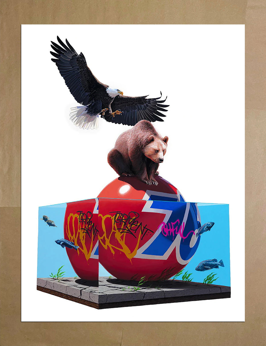 Lifted I (Print) • Josh Keyes – Brassworks Gallery