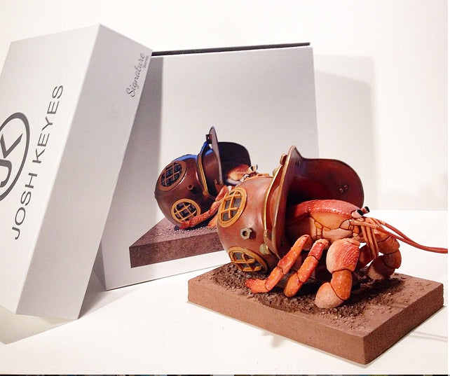 The Hermit, Sculpture • Josh Keyes – Brassworks Gallery