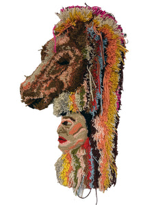 Horse Mask Facing Left • Melissa Monroe