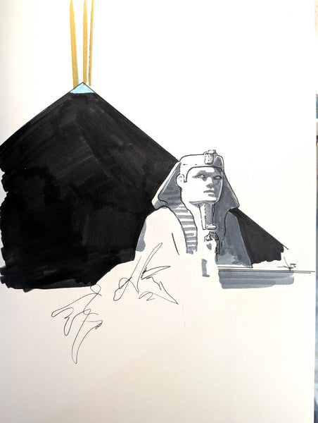 Crystal James • A Yeti in the Desert Hardcover Book