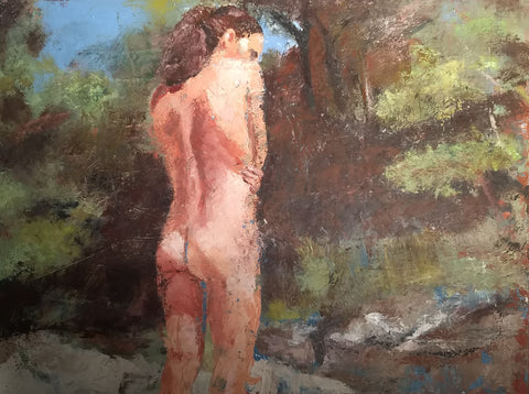 Untitled with Anonymous Nude in Landscape #2 • Joe Lastomirsky