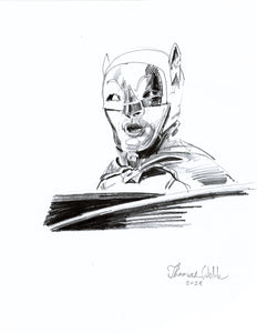 Batman (Inspirational Sketch) • Thomas Webb