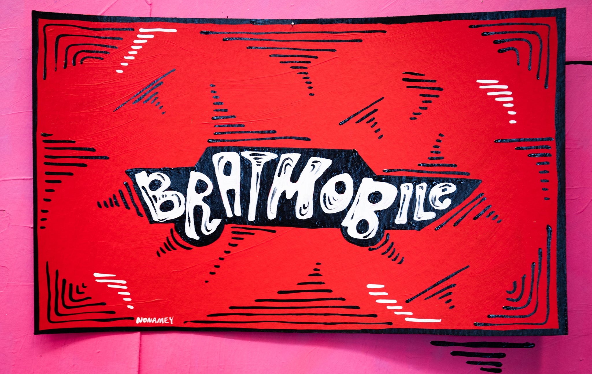 BRATMOBILE POSTER • NONAMEY