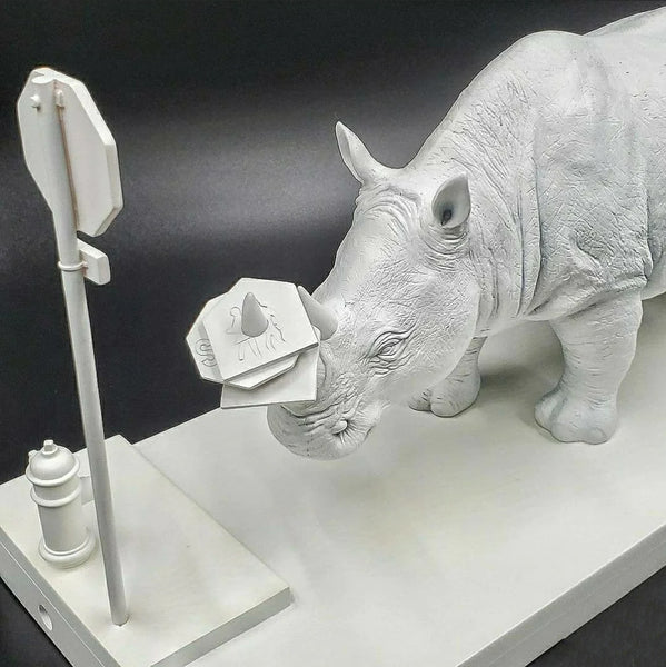 The Collector, Sculpture • Josh Keyes