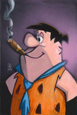 Cigar Smoking Fred • Thomas Webb