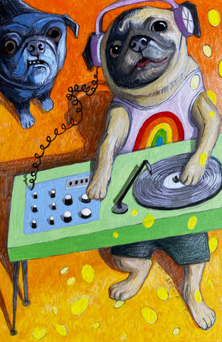 DJ Pug • Amelia Opie