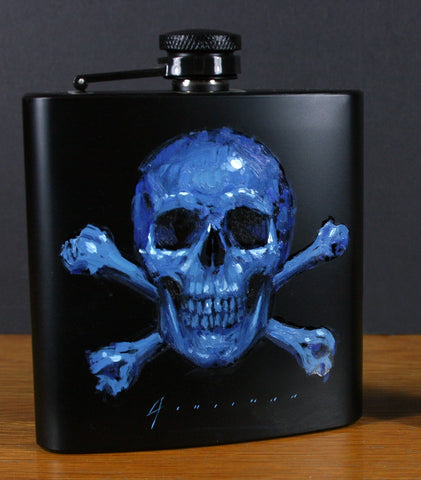 Vincent Giarrono • Skull Hip Flask (Large)