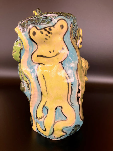 Amelia Opie • Frog Vase