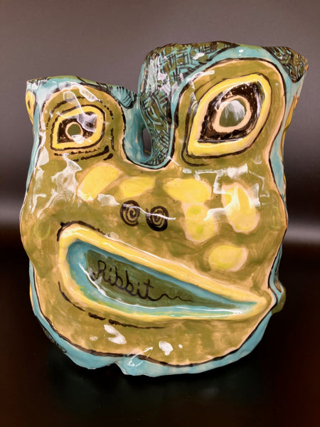 Amelia Opie • Frog Vase