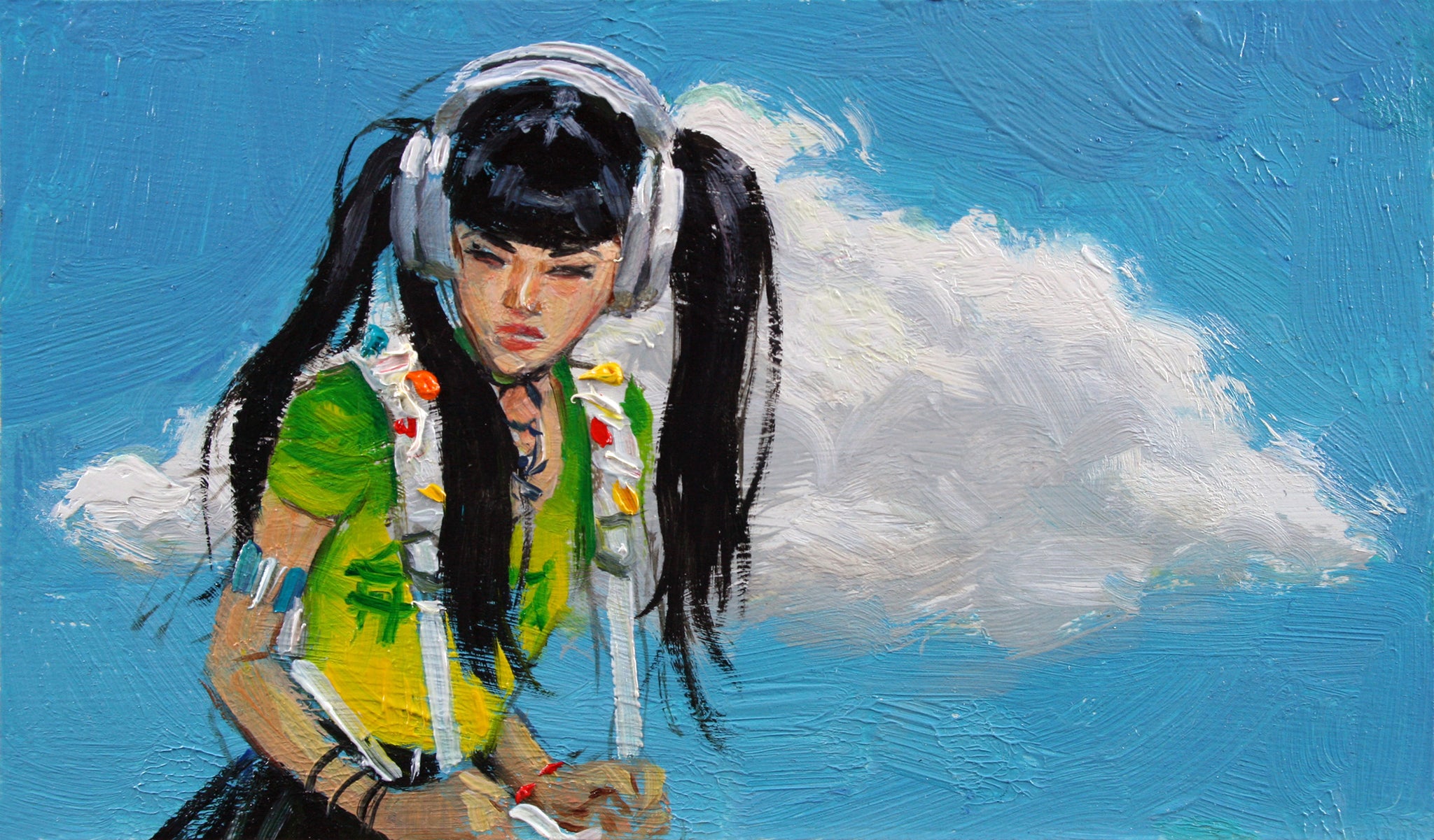 Vincent Giarrono • Girl with Cloud