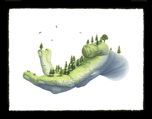 Guardian # I (Print) • Josh Keyes – Brassworks Gallery