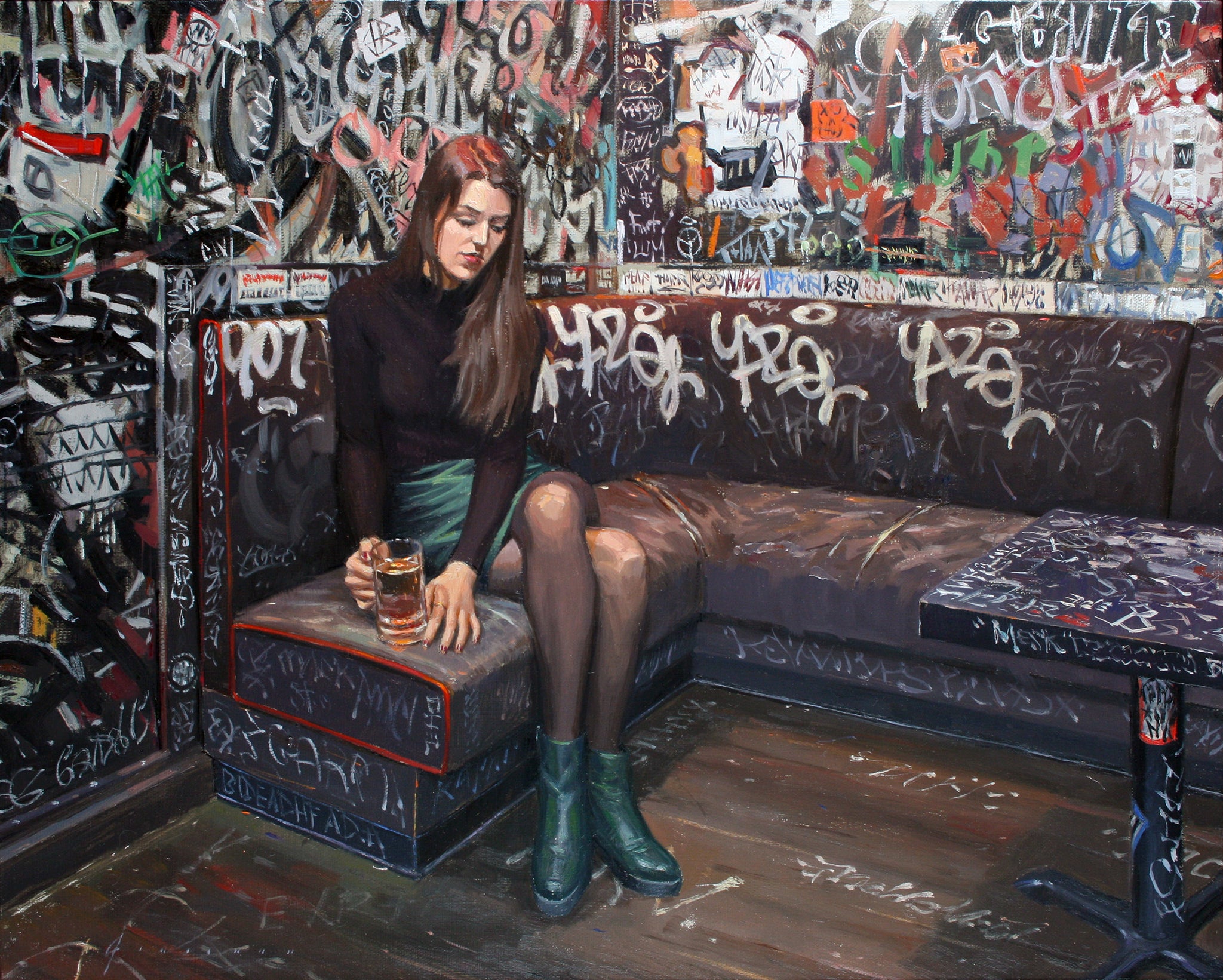 Vincent Giarrono • Heather at Clockwork Bar