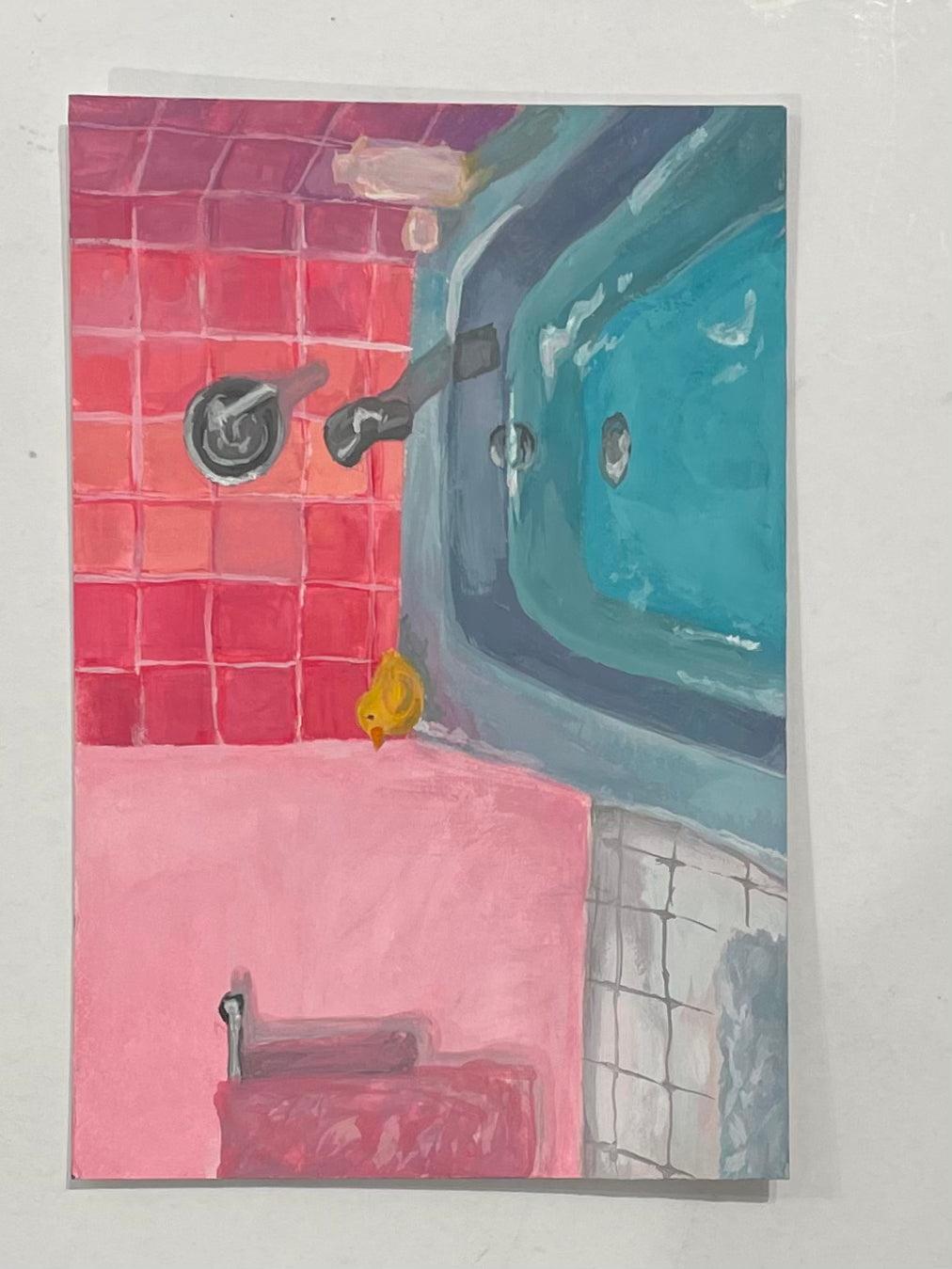 The Pink Bathroom • Sita Patel Niemann