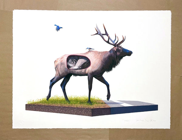 Incubate (Print) • Josh Keyes