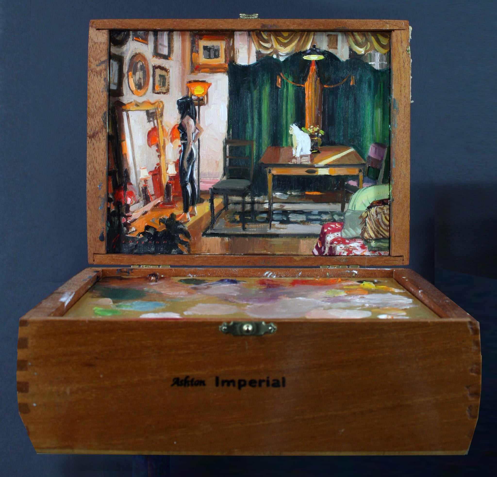 Vincent Giarrono • In the Chelsea-Pochade Box