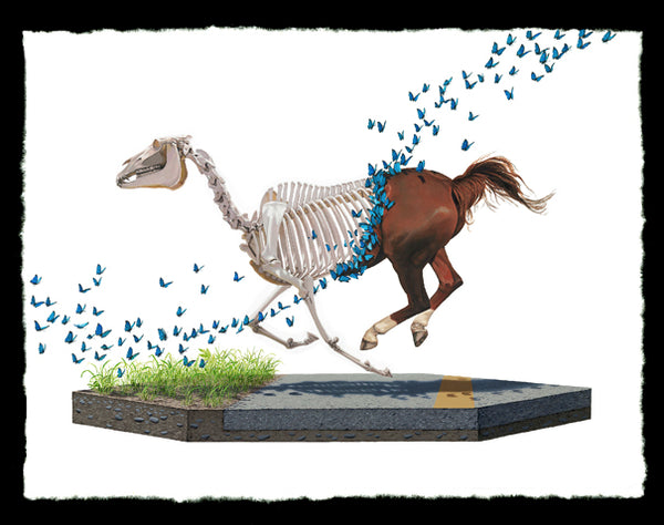 Shedding (Print) • Josh Keyes