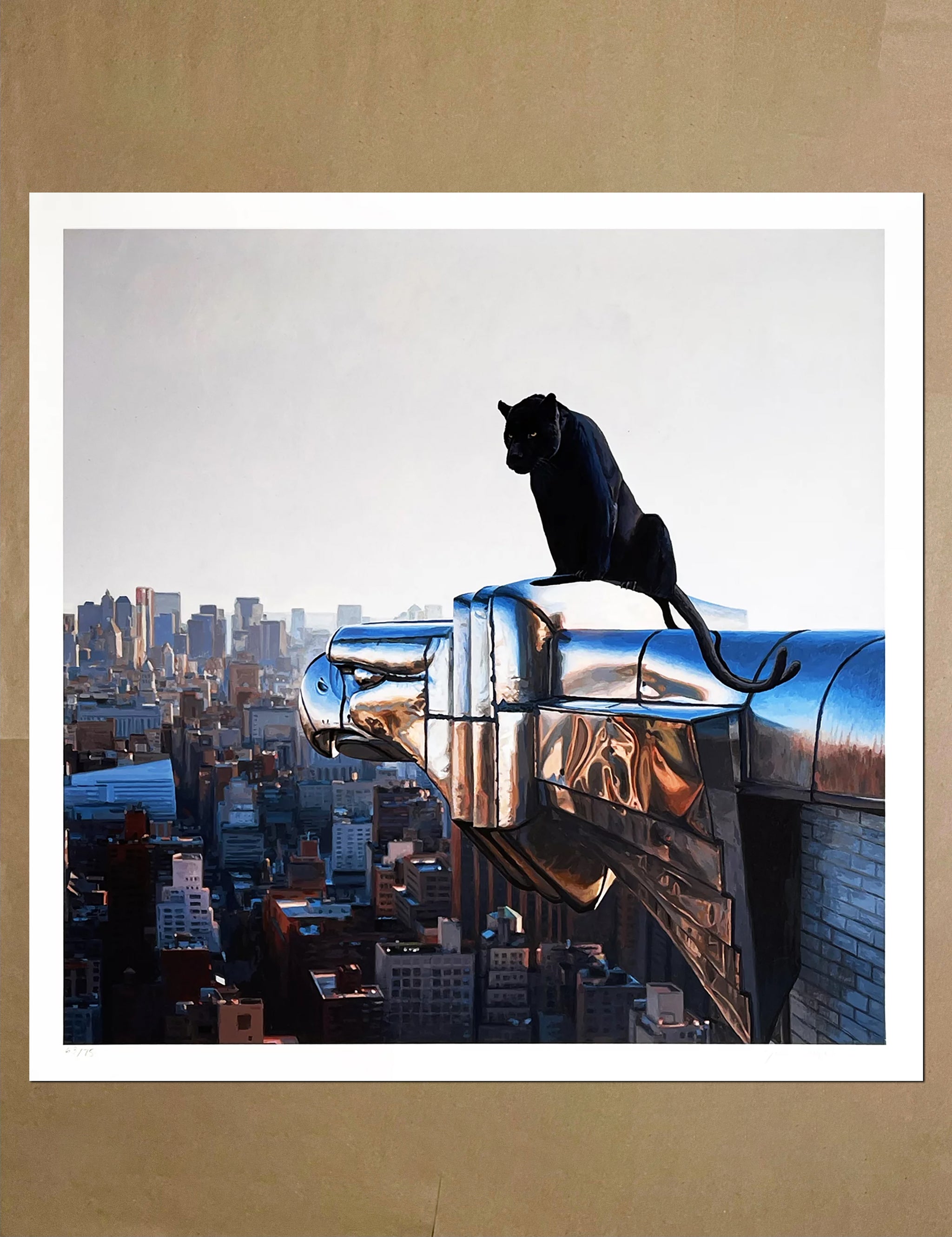 Josh Keyes　Mad World Mad World II (Print) • Josh Keyes – Brassworks Gallery