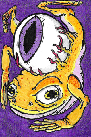 Mouth Agape • Frog Spawns Eye