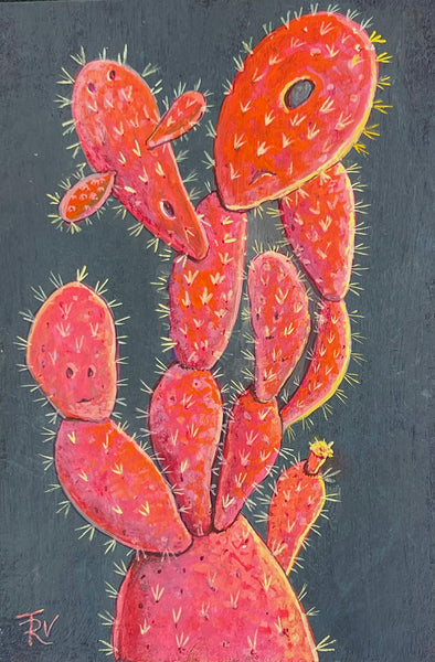 Treesha Vaux • Night Garden Red