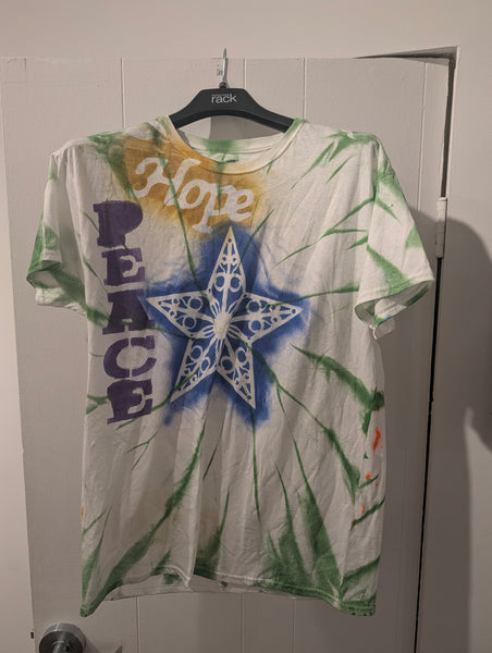 WINGMANV • Tie Dye Collection Blue Star