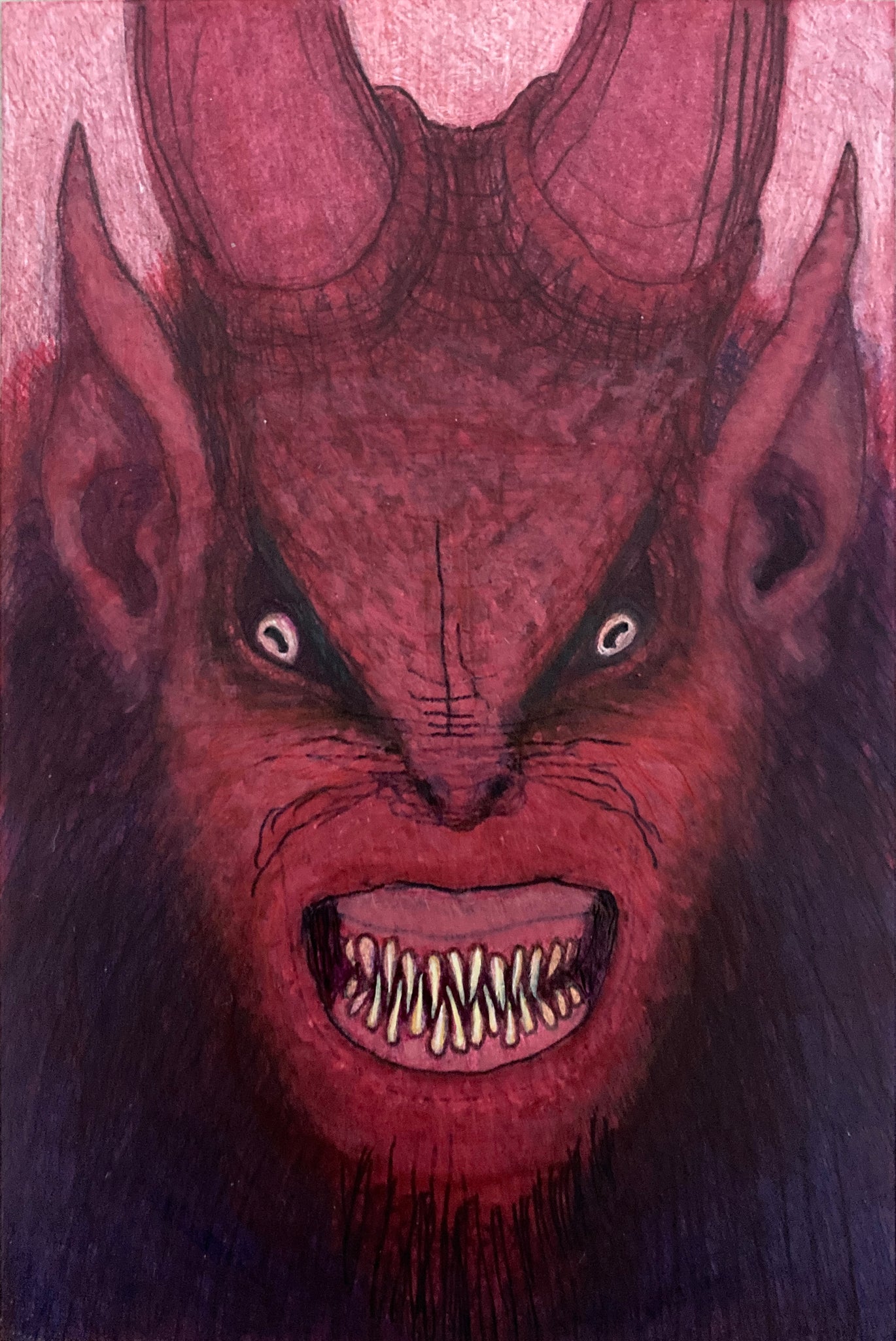 Red Krampus • Erlend Tait