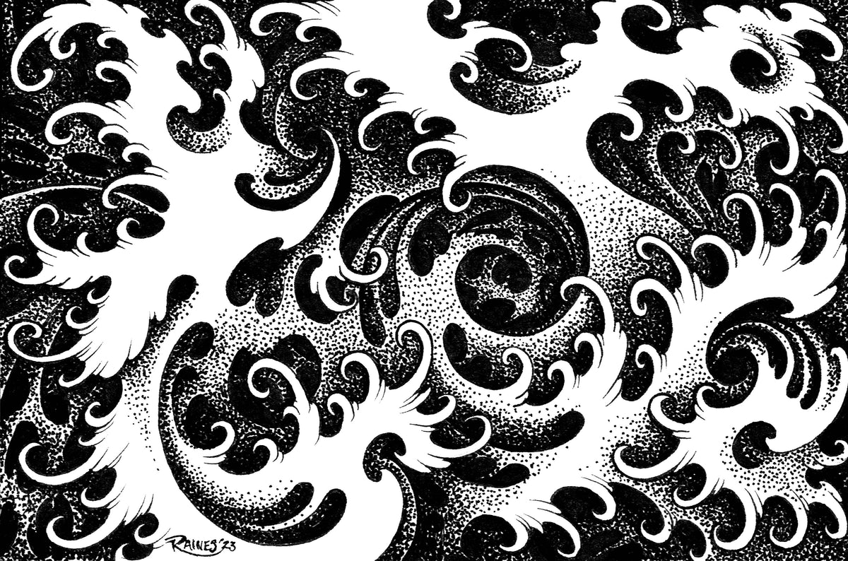 Whirling Eddy • Rodney Raines – Brassworks Gallery