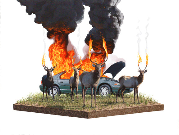 Scorch II (Print) • Josh Keyes