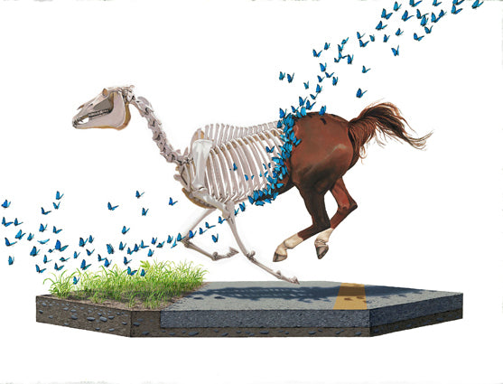 Shedding (Print) • Josh Keyes