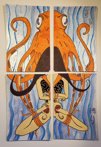 Shibari Octopus 3 • Sasha Drumure
