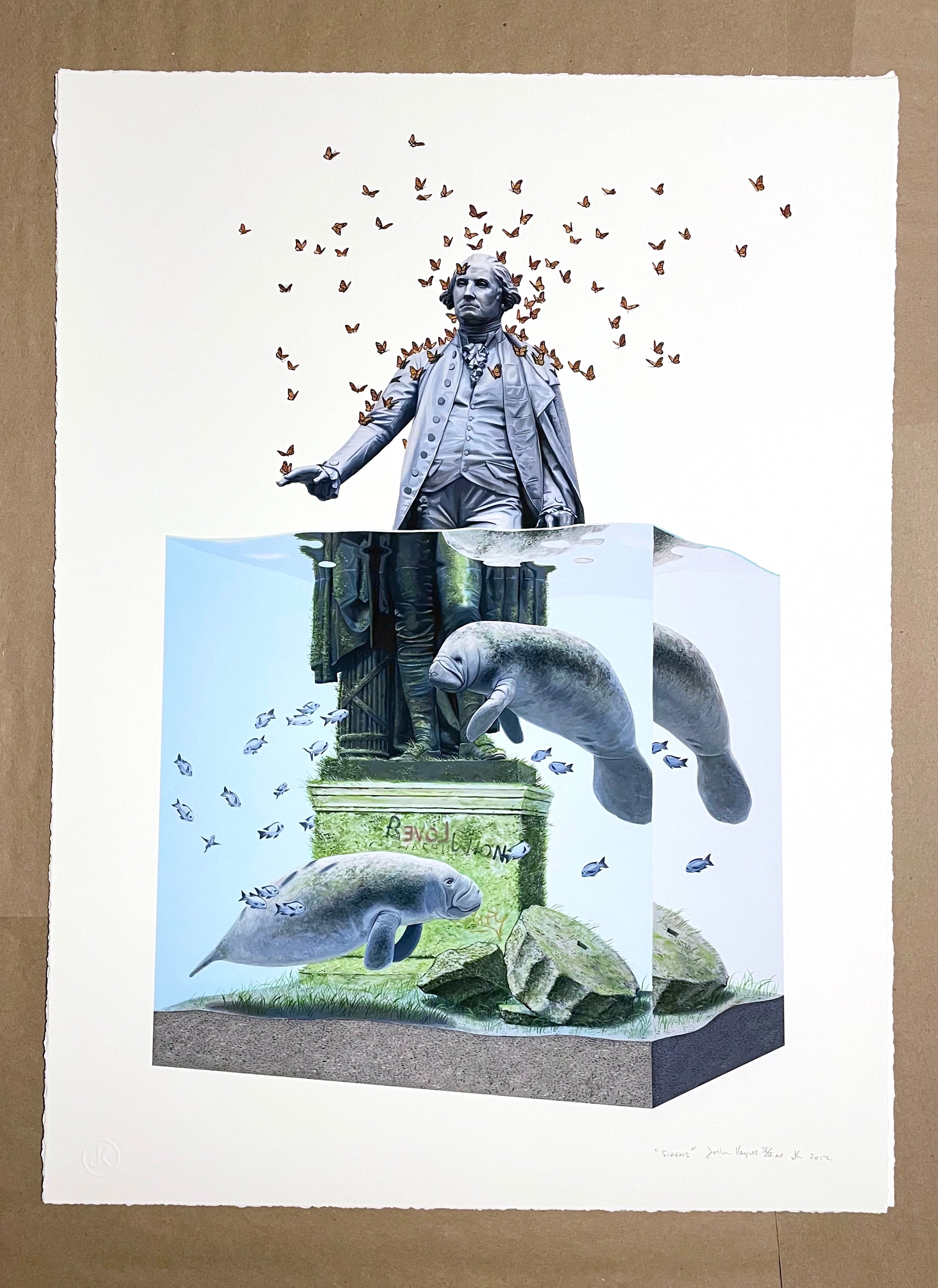 Sirens (Print) • Josh Keyes – Brassworks Gallery