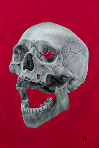 Destiney Hett  • Skull in Red