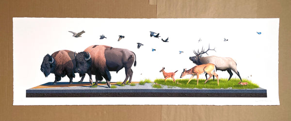 Sowing (Print) • Josh Keyes