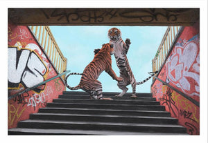 Stairway to Heaven (Print) • Josh Keyes