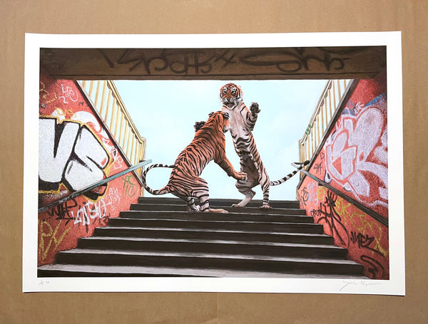 Stairway to Heaven (Print) • Josh Keyes