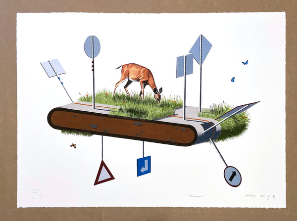 Treadmill (Print) • Josh Keyes