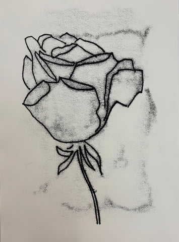 Nathaniel C. Praska • Untitled (rose ii)