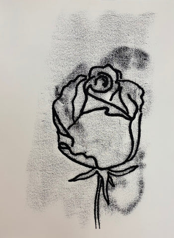 Nathaniel C. Praska • Untitled (rose iii)