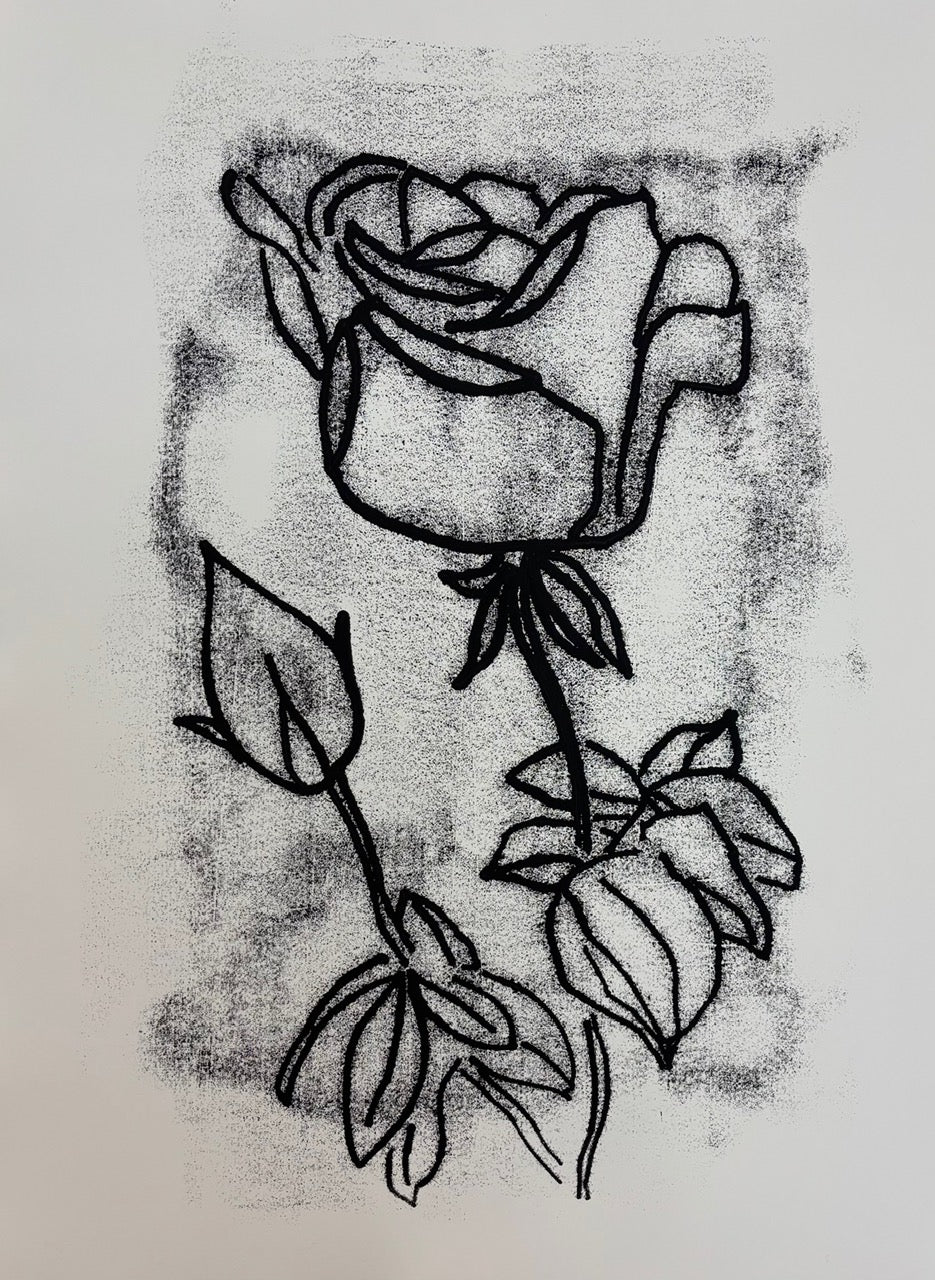 Nathaniel C. Praska • Untitled (rose iv)