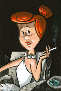Smoking  Wilma • Thomas Webb