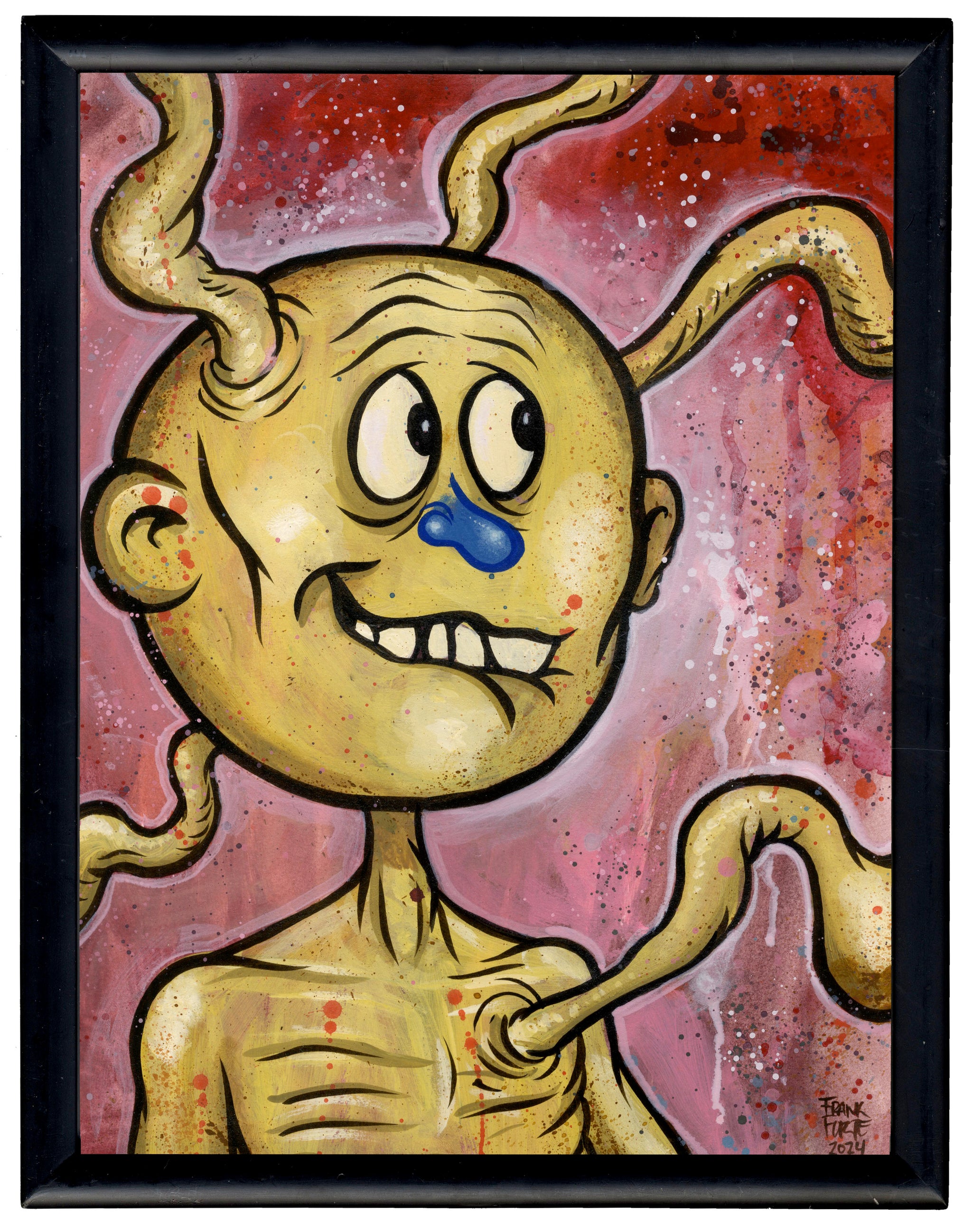 Yellow Mutant Contemplating • Frank Forte – Brassworks Gallery