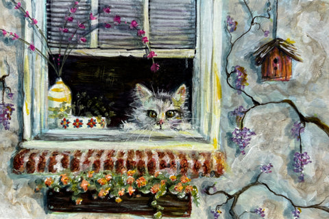 erikachapmanart • Your Neighbor's Cat