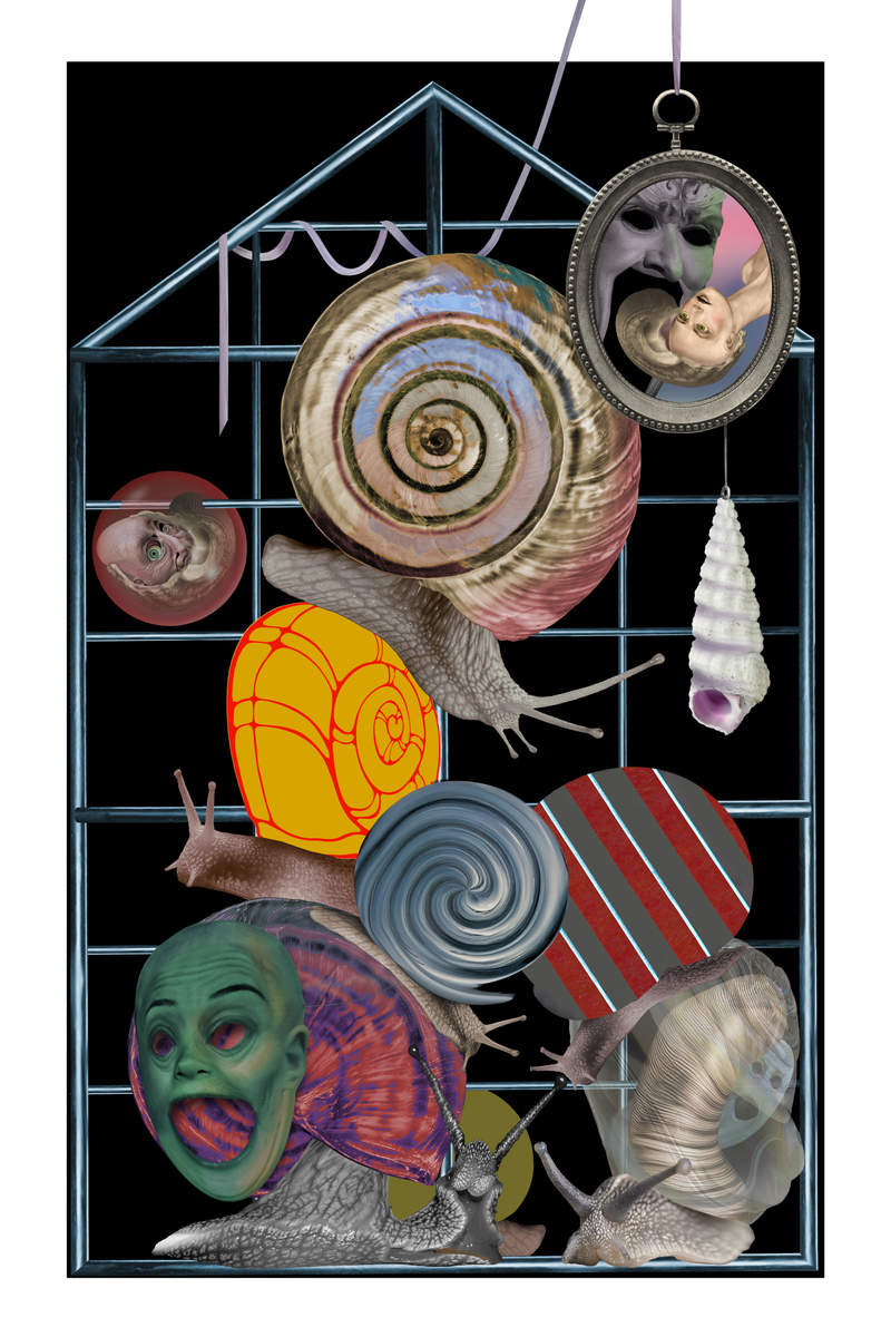 Colin Raff • Snail Garden no. 2 – Brassworks Gallery
