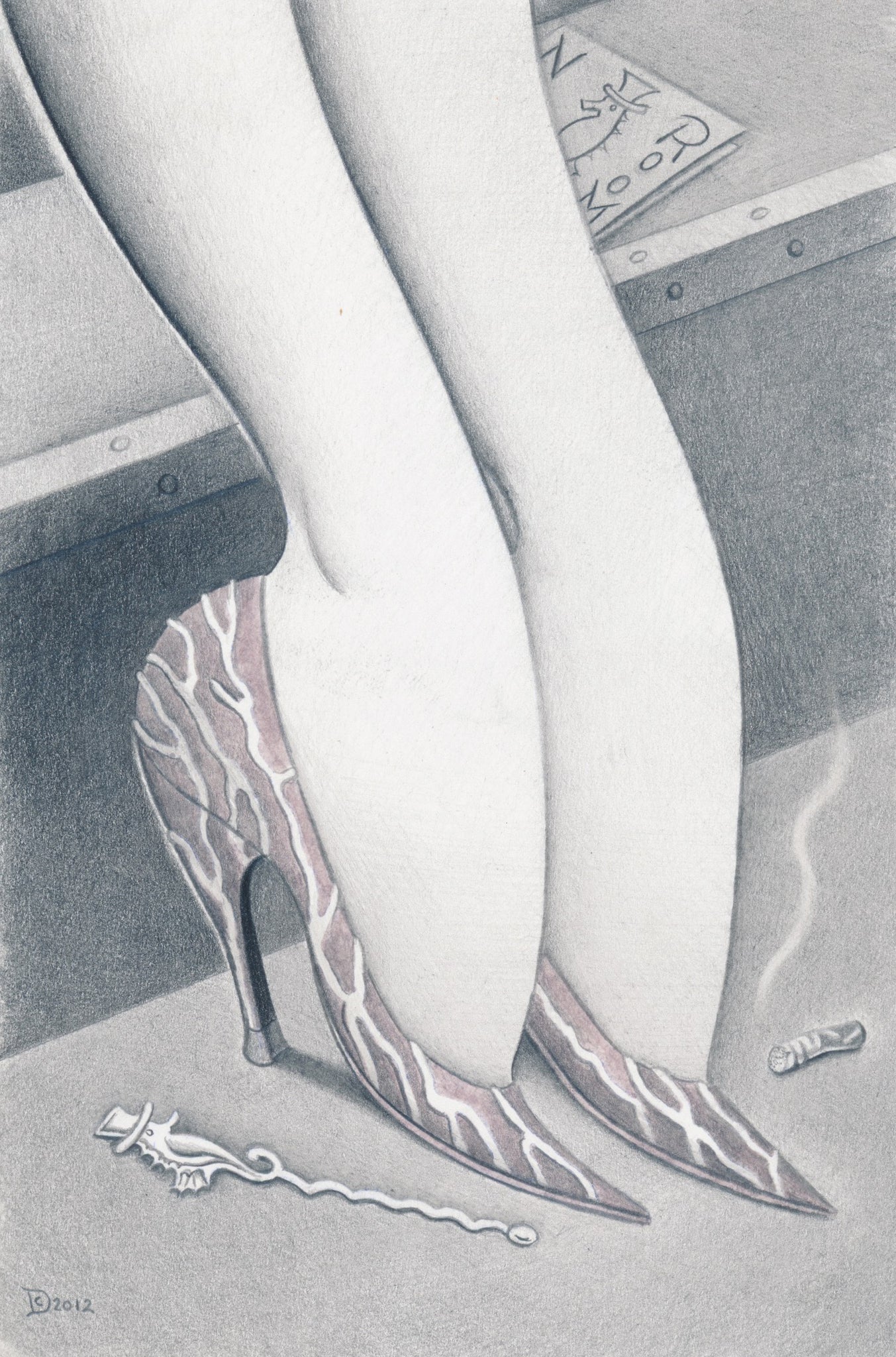 Dave Calver • Coral Stiletto – Brassworks Gallery