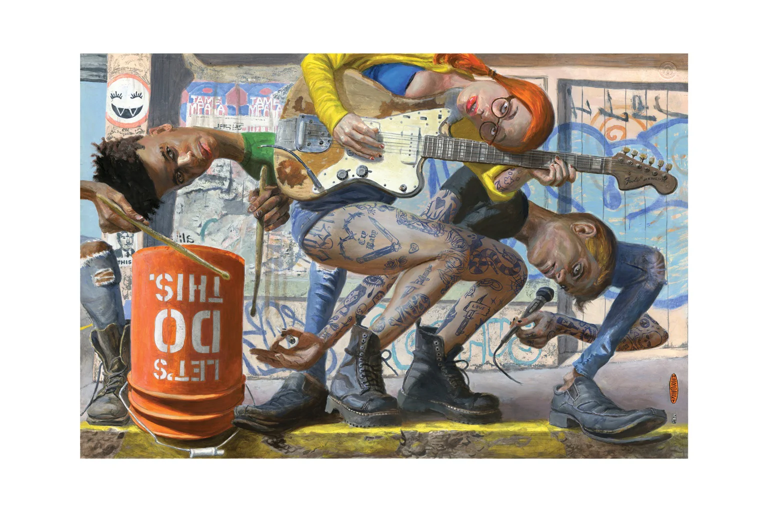 Gregory Hergert • Curb Band Limited Edition Print