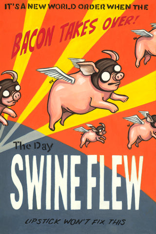 laurelgracestudios • The Day Swine Flew