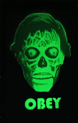 Jerry Shirts • obey postcard glowing in dark