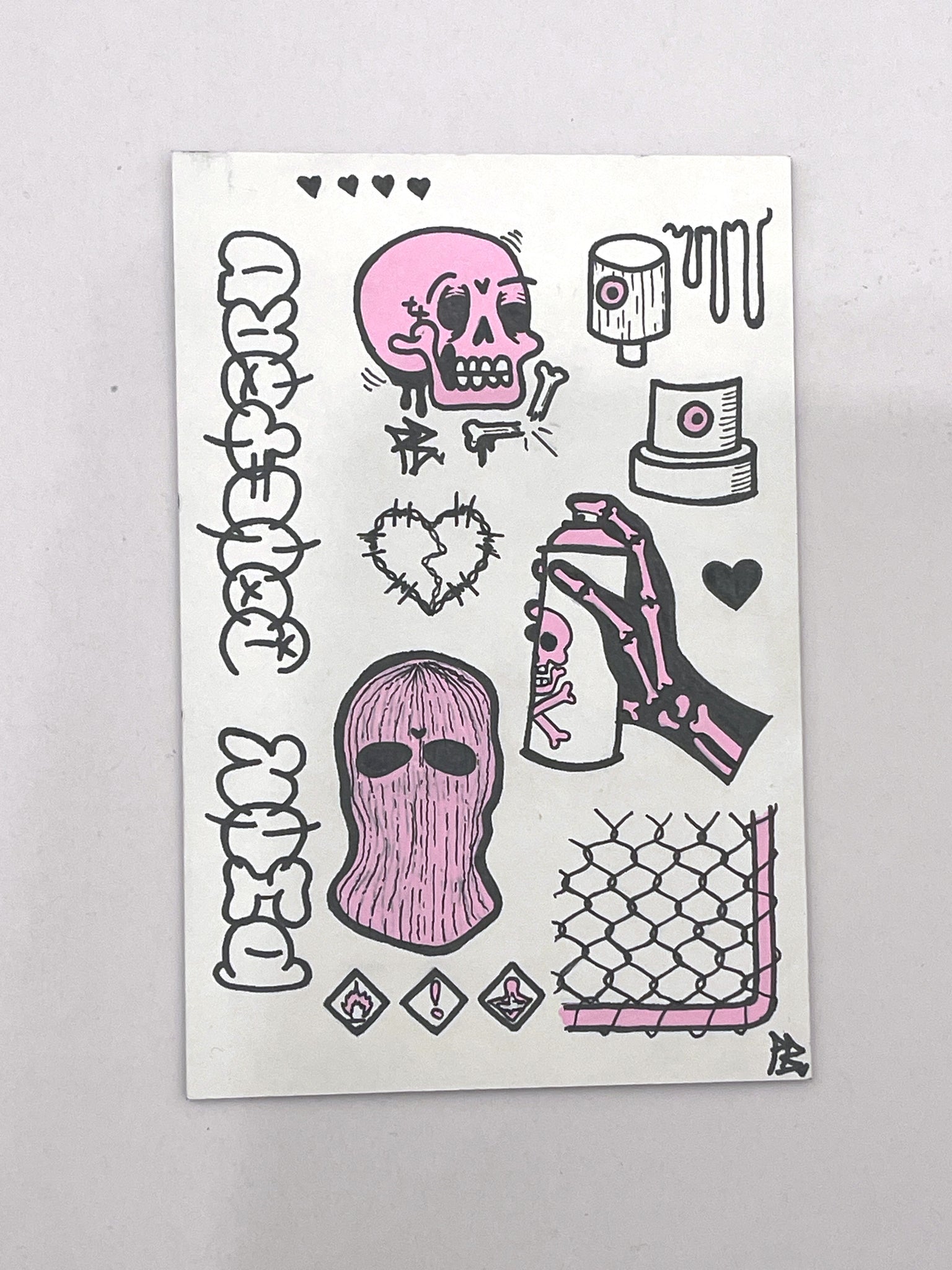 Flash1 • Pink Boneyard