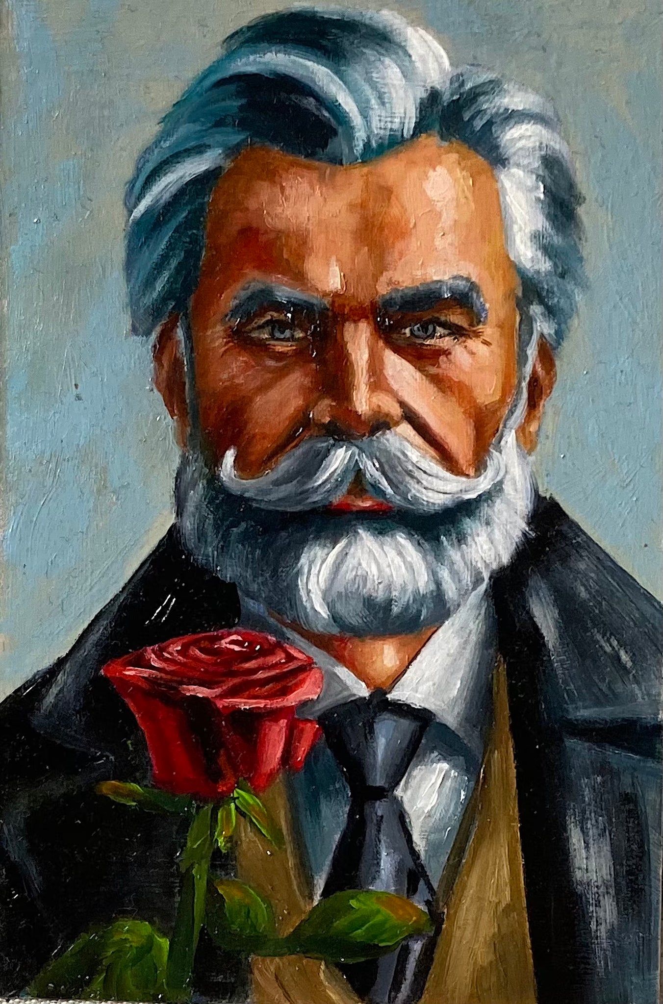 simongriffithsart • The Rose Seller