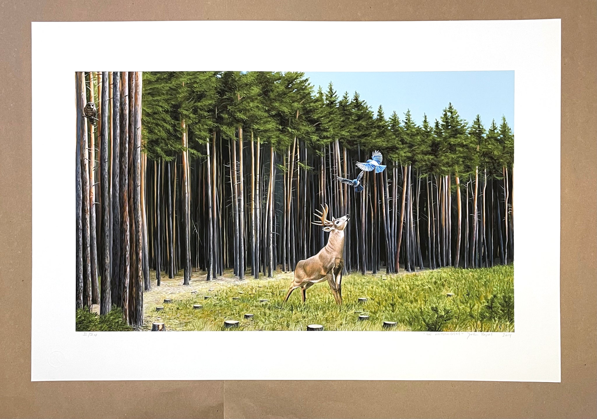 Messengers (Print) • Josh Keyes